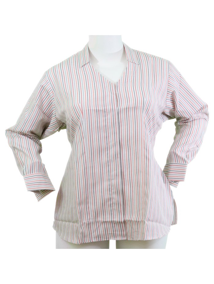 Sally - Cotton Full sleeves shirt with collar