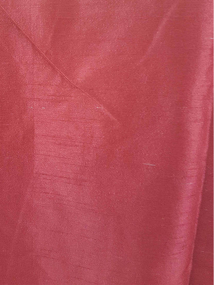 Ranika - Rosy Red Silk Top 