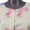 Mayil - Long sleeve special cotton round neck with front buttons - Image 2