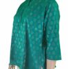 Sheela - 3/4 Sleeve Dark Green Leafy Top - Image 3