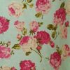 Aiyana - Long Sleeved Pale Green Rose Covered Blouse - Image 3