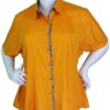 Mol - Marigold Short-Sleeved Oxford Shirt