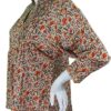 Uma - Orange Floral Cotton - Image 3
