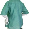 Rani - Green Linen V-Neck Top - Image 4