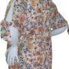 Ola - Short Sleeved Blouse w/Tie Sleeves - Image 2